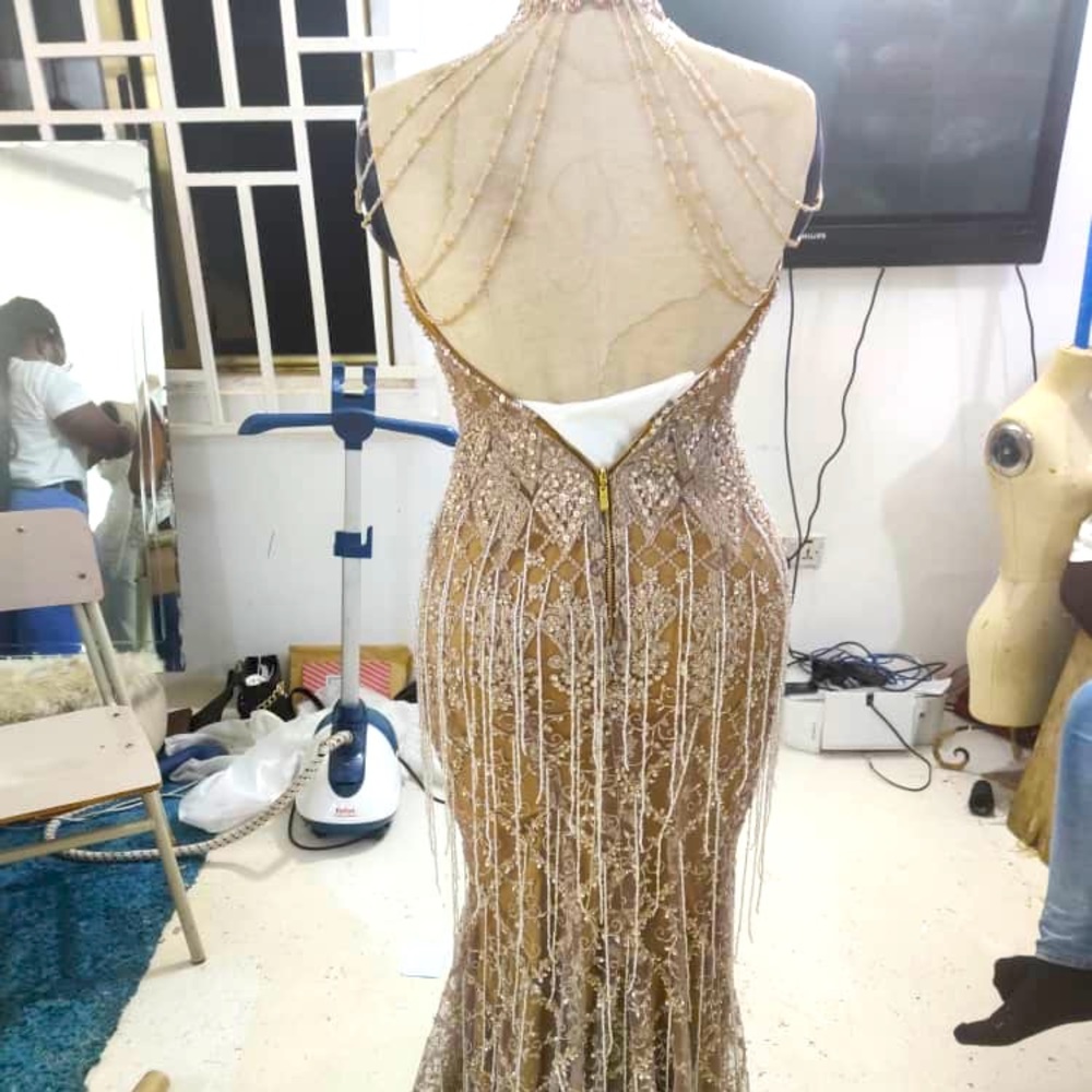Wedding Reception/party dress custom made. Worn for about 3 hours max
